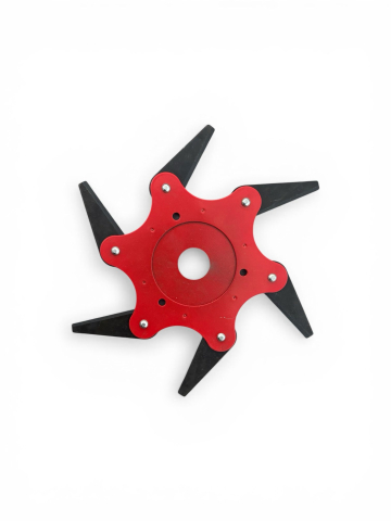 Gradina - Gradinarit - Disc motocoasă cu 6 brațe, cuțite mobile, AVI®, pentru vegetație densă, AVI-2500