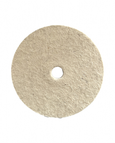 Accesorii polizare si slefuire - Disc pasla alb 150mm pentru slefuit si lustruit gaura 20mm, grosime 20mm, TS-3384