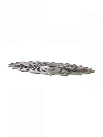 Disc pentru motocoasa 255mm cu 24 dinti, cu vidia, concav - ondulat, grosime 1.2mm, AVI-2536 [1]