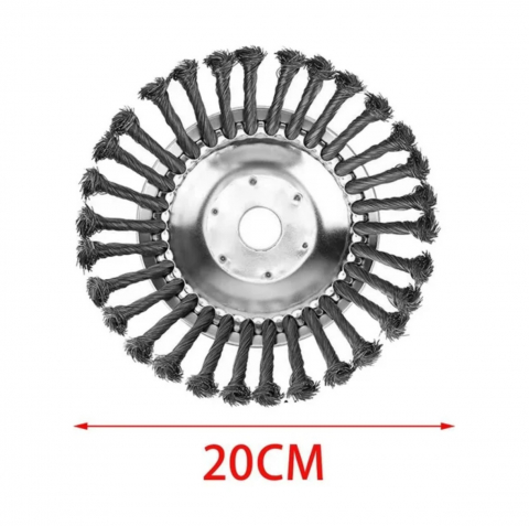 Disc perie sarma pavele pentru motocoasa, 20cm - 8", AVI-2636 [1]