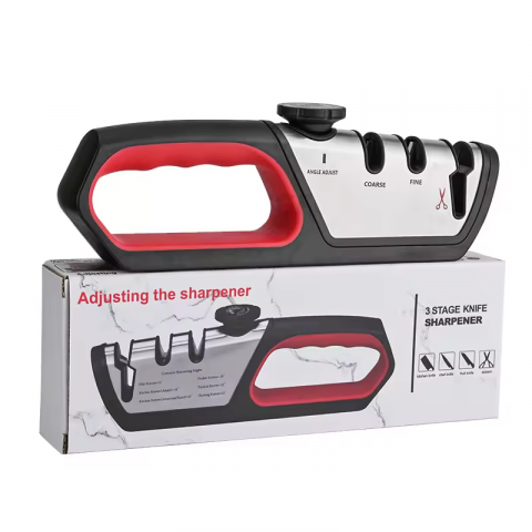 Dispozitiv pentru ascutit cutite si foarfece, reglaj unghi de ascutire, 25 cm, 245grame, AVI-4551 [2]