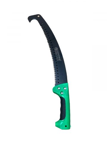 Bricolaj - Fierastrau crengi lama 36cm, gradina, maner cu gaura pentru prelungitor, AVI-3203, verde