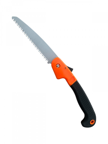 Bomfaiere si fierastraie - Fierastrau pliabil gradinarit, lama 18cm, total 40cm, maner cauciucat, AVI-3956