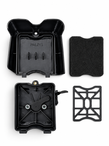 Filtru de aer complet pentru motocoasă, AVI®, cu carcasă și element filtrant din spumă, AVI-5922 [1]