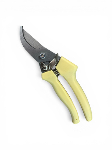 Gradina - Gradinarit - Foarfecă grădinărit, AVI®, 21 cm, pentru viță de vie, pomi și arbuști, mâner alb, AVI-1062