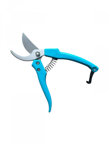 Foarfeci gradinarit - Foarfece de gradina, 20cm, pentru curatat vita de vie, pomii, maner albastru, AVI-1470