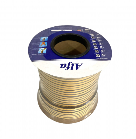 Accesorii usi - Garnitura pentru usi, izolare fonica si termica, profil D, rola minimum 90 metri, AVI-1803