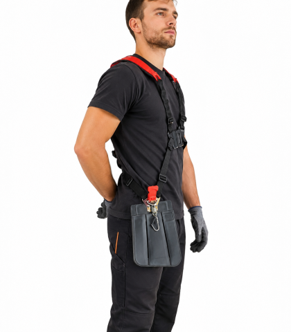 Ham pentru motocoasă, AVI®, universal, reglabil, pentru susținere și protecția utilizatorului, AVI-2516 [1]