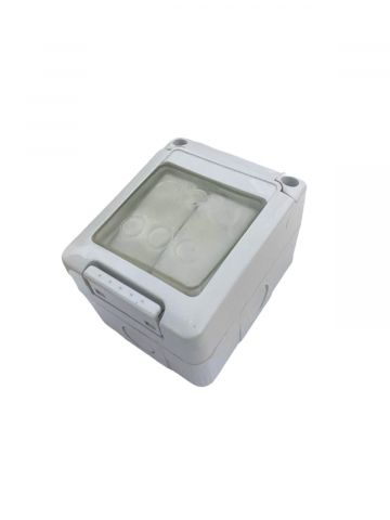 Intrerupatoare - Intrerupator dublu aplicat cu protectie umezeala, AVI-634