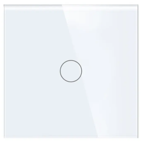 Intrerupator smart cu touch, Wi-Fi, Bluetooth, Control vocal, Smart Life / Tuya APP, 1 Canal, Alb [11]