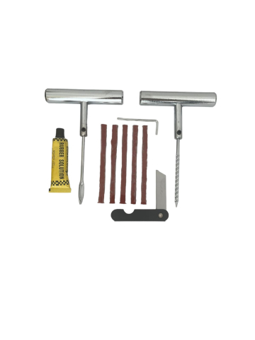 Scule auto - Kit vulcanizare AVI® metalic pentru reparatie pana anvelope, AVI-3328