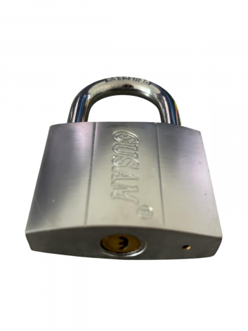 Lacăt metalic Eusam 63 mm, 3 chei semilună, 435 grame, corp masiv, AVI-4927 [3]