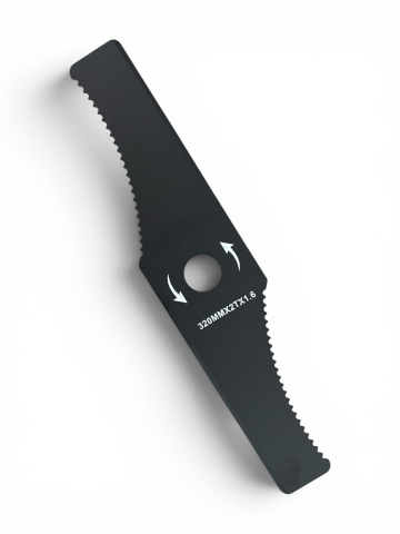 Gradina - Gradinarit - Lamă tăiere pentru motocoasă, AVI®, 320 mm, 2T, zimțată, grosime lamă 1.6 mm, alezaj 25.4 mm, AVI-4754