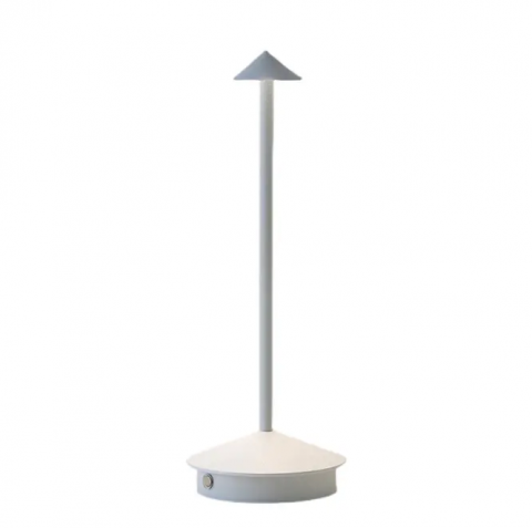 Lampa de masa LED wireless, lampa de masa reglabila cu atingere reincarcabila, lampa portabila pentru interior/exterior pentru restaurant, bar, gradina, balcon, masa de dining, alb, AVI-4596 [1]