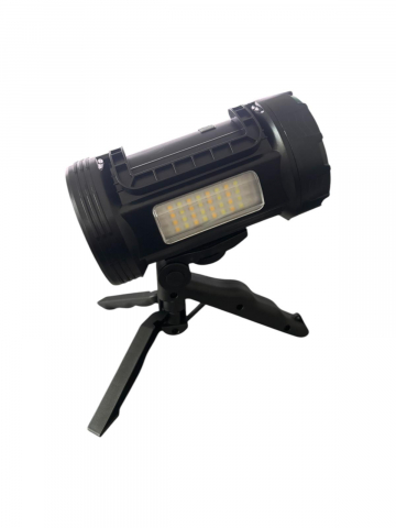 Lanterna LED cu trepied, multifunctionala, LED 5W + COB cu 50 LED, iesire USB incarcare telefon, incarcare solara TY-851, AVI-4627 [4]