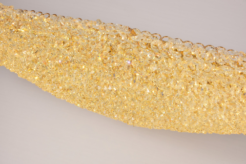 Lustră LED Smart cu mini-cristale, AVI®, 80 x 27 cm, configurație (40-60W) x 2, telecomandă, 3 tipuri de lumină, efect luxury, AVI-5539 [4]