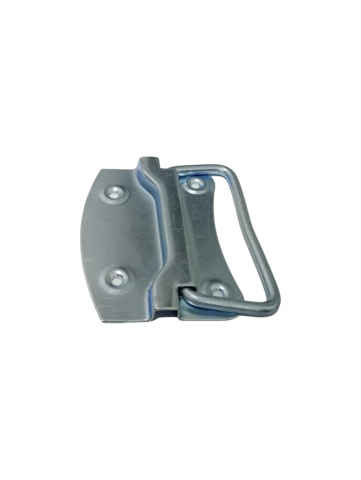 Maner pentru stupi 4", 10x7cm, AVI-2631, argintiu [1]