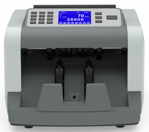 Masina de numarat bani AVI®, numarare cantitativa, senzori UV, MG, IR, display TFT 2.8", AVI-P70 [1]