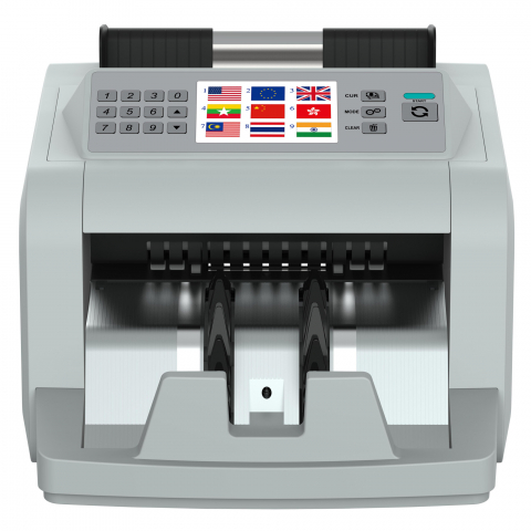 Masina de numarat bani valorica pentru RON, EUR, USD, GBP, HUF, BGN, cu doi senzori imagine CIS, AVI-7S [4]