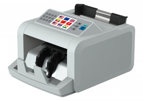 Masini de numarat bani - Masina de numarat bani valorica pentru RON, EUR, USD, GBP, HUF, BGN, cu doi senzori imagine CIS, AVI-7S