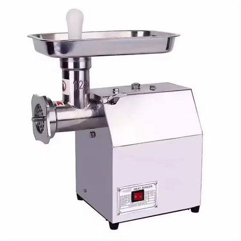 Masini de tocat si macinat - Masina electrica de tocat carnea MK-12, 150kg/h, 190 rpm, 18kg, 2000W, cu accesorii incluse, AVI-2827