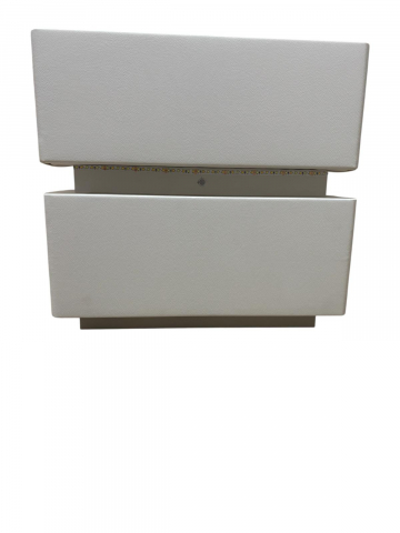 Noptieră smart cu încărcare wireless, LED cu senzor de mișcare și sticlă securizată, 50 x 41 x 47 cm, AVI-5224 [3]