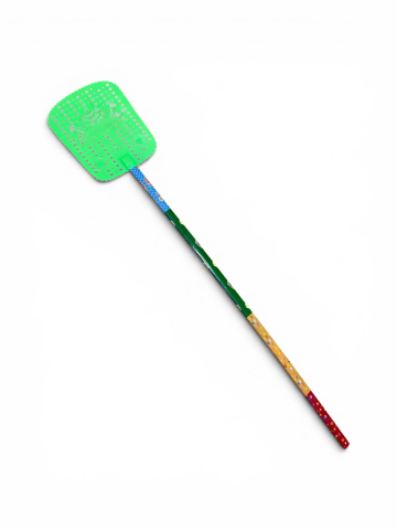 Insecticide & capcane - Paletă pentru muște, țânțari și insecte, AVI®, 75 cm, suprafață activă 16.5 x 13.5 cm, diverse culori, AVI-1581