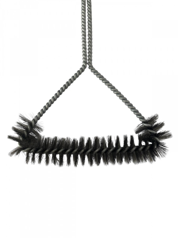 Perie grătar AVI® cu cap cilindric din sârmă răsucită, un rând, 52 x 17 cm, 200 g, AVI-4981 [1]