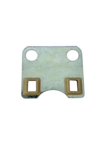 Gradina - Gradinarit - Placă ghidaj tacheți motor 170F / GX210–GX220, 43.5 x 38 mm, cu decupaj lateral și fante plasticate, AVI-4962