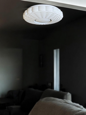 Plafoniera LED 2 x 36W, model circular in relief, Ø 39cm, AVI-4429 [7]