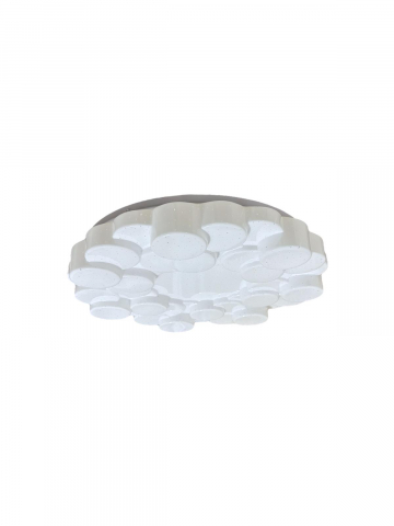 Plafoniera LED 2 x 36W, model cu cercuri in relief, Ø 39cm, AVI-4430 [3]