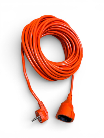 Prelungitoare - Prelungitor electric AVI® 10m, pentru grădină și uz exterior, 3 x 2.5 mm², cu geantă de transport, AVI-5332