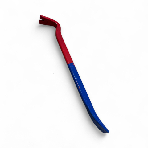 Unelte & Depozitare - Rangă AVI® de demolare tip gooseneck, 54 cm, 1.75 kg, cap drept teșit 3.5 cm, fantă scos cuie, grip plat rotunjit 30×15 mm, AVI-5134