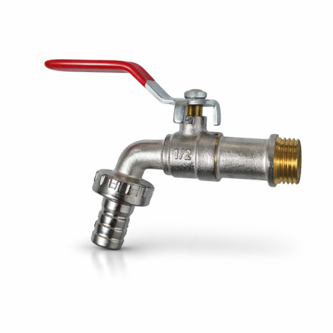 Casa - Robinet cu bilă tip canea, AVI®, 1/2", alamă, pentru instalații apă, AVI-4910