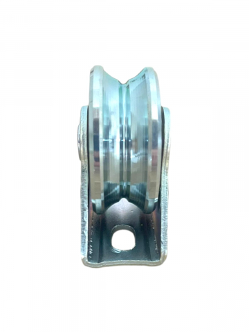 Rola alba pentru porti culisante, Ø60mm, latime rola 25mm exterior, 15mm interior profil, AVI-3477 [1]