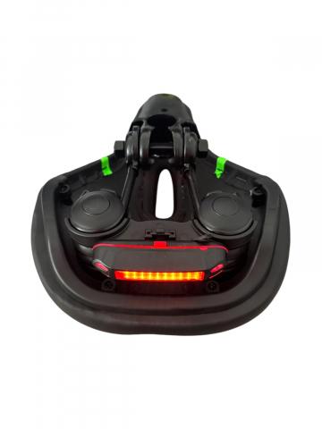 Sa bicicleta cu stop LED rosu-albastru cu acumulator, insertii gel, 27 x 20cm, cu gaura, AVI-4328 [3]