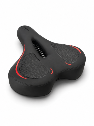 Accesorii si piese de schimb biciclete - Șa bicicletă XL, AVI®, dimensiuni mari 30 x 27 cm, AVI-5453