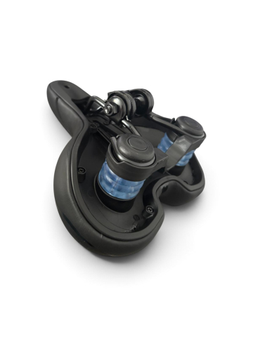 Șa pentru bicicletă, AVI®, 24 x 21 cm, cu gaură și canal de ventilare, confortabilă, AVI-5451 [1]
