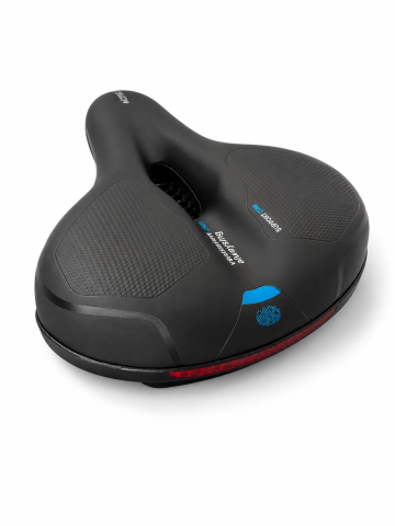 Accesorii si piese de schimb biciclete - Șa pentru bicicletă, AVI®, 25 x 21 cm, cu gaură și canal de ventilare, confortabilă, AVI-5478