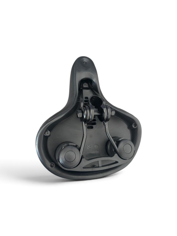 Șa pentru bicicletă, AVI®, 25 x 21 cm, cu gaură și canal de ventilare, confortabilă, AVI-5478 [1]