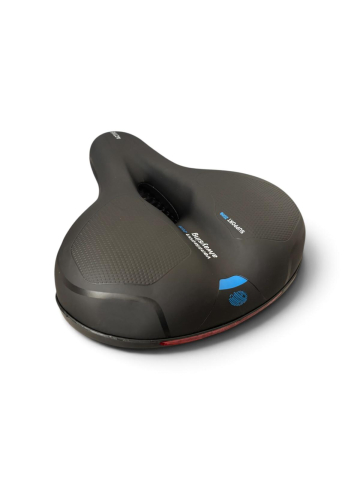 Șa pentru bicicletă, AVI®, 25 x 21 cm, cu gaură și canal de ventilare, confortabilă, AVI-5478 [3]