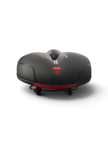 Șa pentru bicicletă, AVI®, 25 x 21 cm, cu gaură și canal de ventilare, confortabilă, AVI-5479 [2]