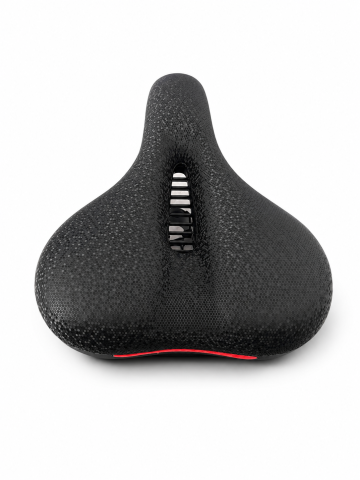 Accesorii si piese de schimb biciclete - Șa pentru bicicletă, AVI®, 26 x 22 cm, cu gaură și canal de ventilare, confortabilă, AVI-5447