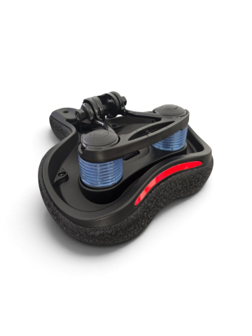 Șa pentru bicicletă, AVI®, 26 x 22 cm, cu gaură și canal de ventilare, confortabilă, AVI-5447 [1]