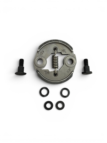 Consumabile masini gradinarit - Saboți ambreiaj motocoasă, AVI®, Ø76 mm, distanță găuri 52 mm, înălțime 14 mm, cu șuruburi incluse, AVI-1879
