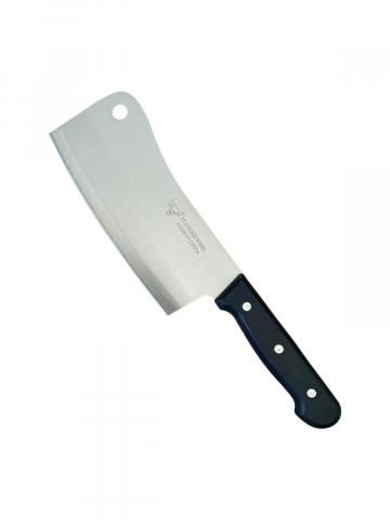 Bucatarie - Satar bucatarie, dimensiuni lama 18 x 8 cm, 275g, negru, AVI-4079