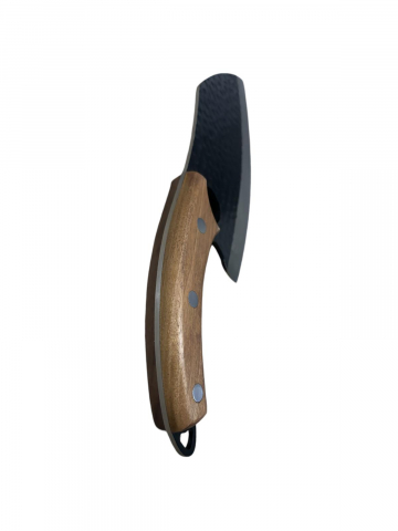 Satar de tip japonez, full tang, 300 grame, maner lemn, maro, lama 18 cm, total 28.5 cm, AVI-3901 [1]