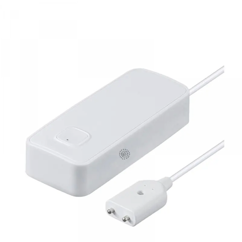 Kit-uri Smart Home si senzori - Senzor inteligent de inundatie, fir 90cm, aplicatie Tuya, compatibil Amazon Alexa si Google Assistant, AVI-4651