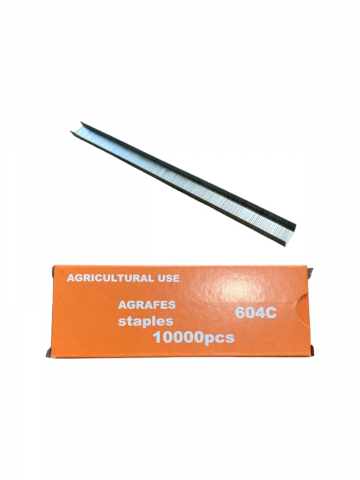 Accesorii unelte gradinarit - Set 10.000 capse 604C pentru panglica de legat vie, AVI-3854