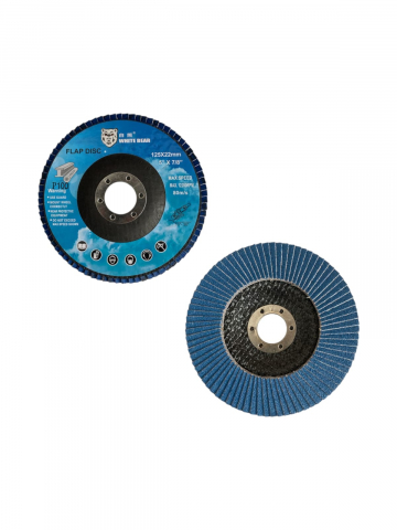 Accesorii polizare si slefuire - Set 10 buc discuri lamelare 125mm albastre, P60, AVI-3138